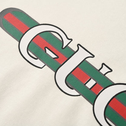 Gucci Classic Web Stripe Print T-Shirt