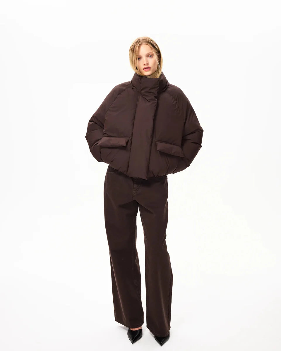 Standard Puffer Jacket | Chocolate