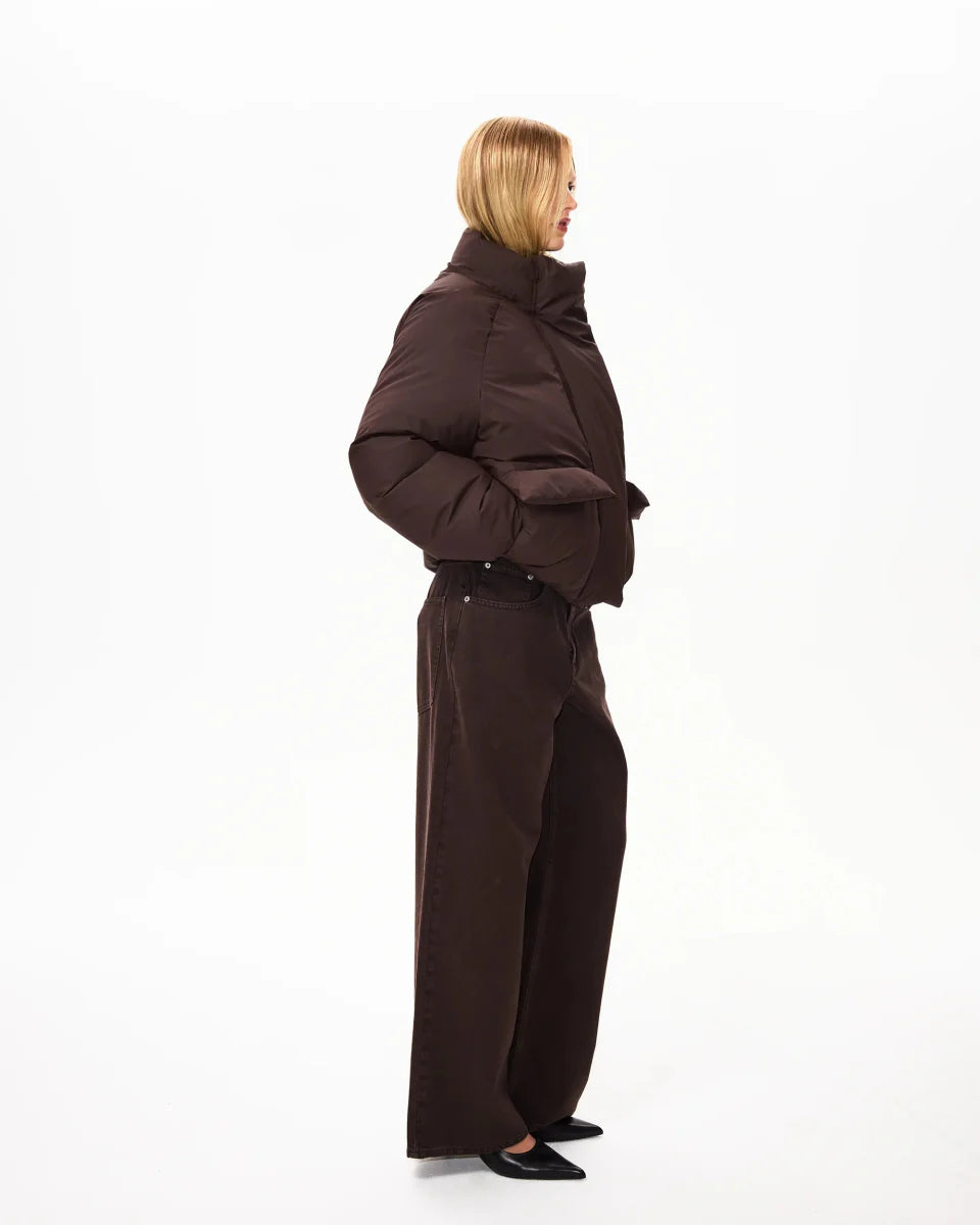 Standard Puffer Jacket | Chocolate